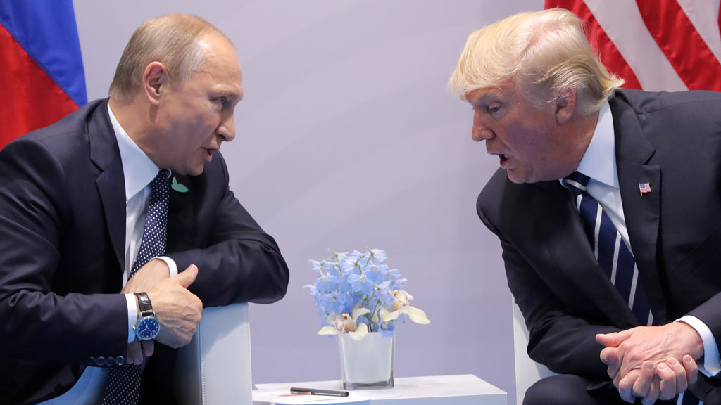 Владимир Путин и Дональд Трамп