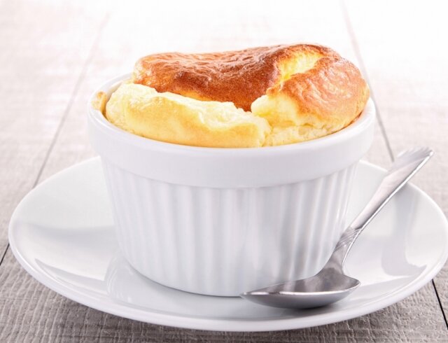 Черничное суфле от Арналя. Soufflé aux myrtilles