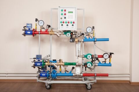  Индивидуальный тепловой пункт с автоматическим контролем температуры