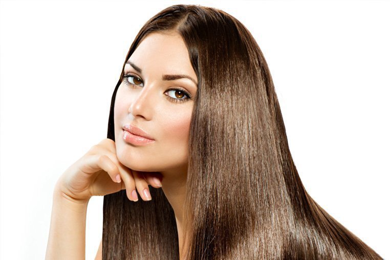 После кератинового выпрямления волосы идеально гладкие