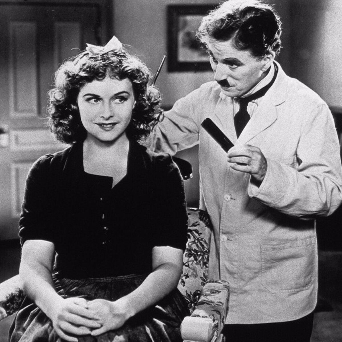 Кадр из художественного фильма «Великий диктатор» (1940)