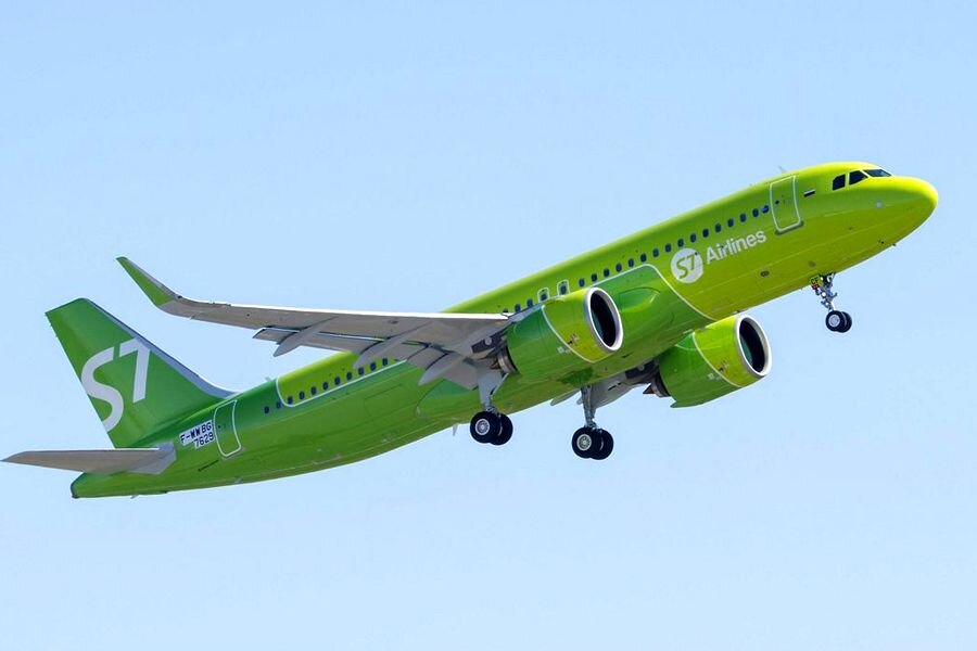 Airbus A320-271N авиакомпании S7 Airlines