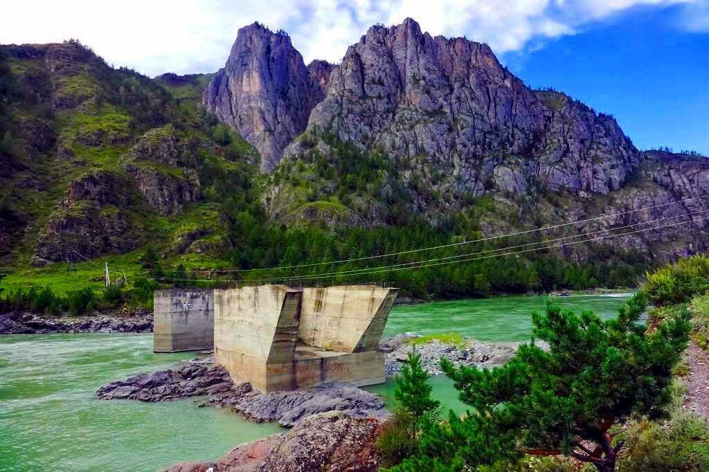 Еланда горный Алтай ГЭС