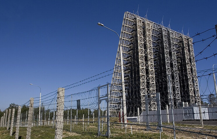 Радиолокационная станция "Воронеж".