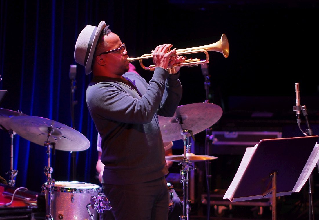 Ambrose Akinmusire (фото © Кирилл Мошков, «Джаз.Ру», 2018)