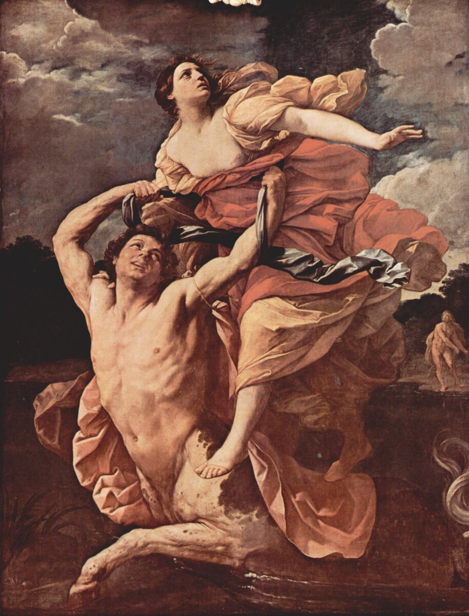 Похищение Деяниры — Гвидо Рени, 1617-1621 (Лувр)