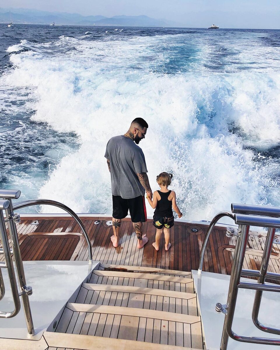 фото Тимати и дочь. Instagram