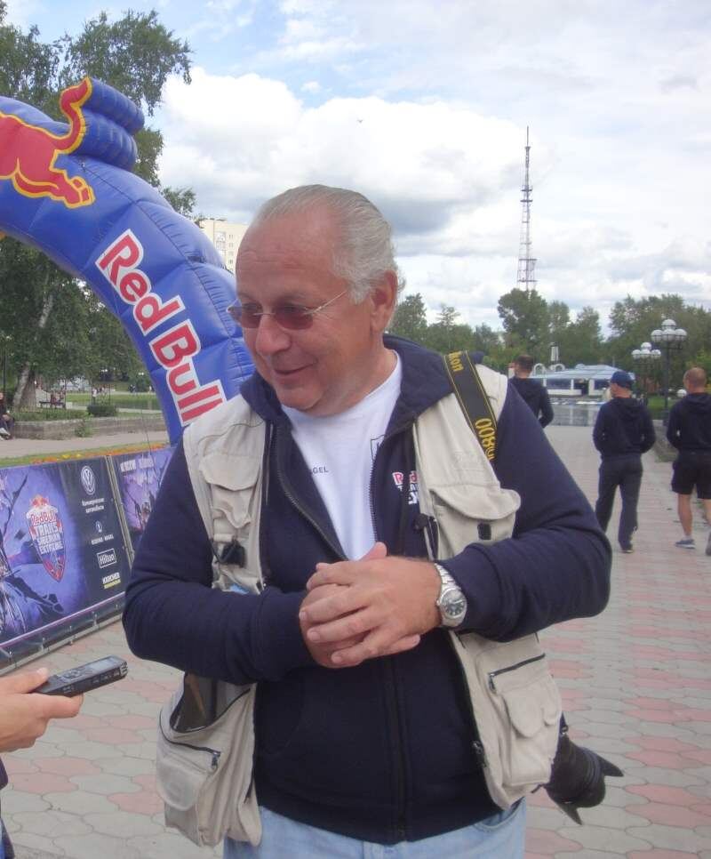 Организатор марафона Москва — Владивосток Пауль Брук (Австрия)