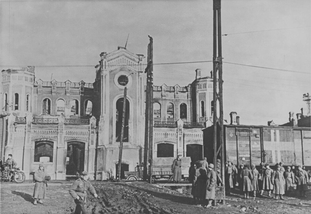 старый вокзал в курске