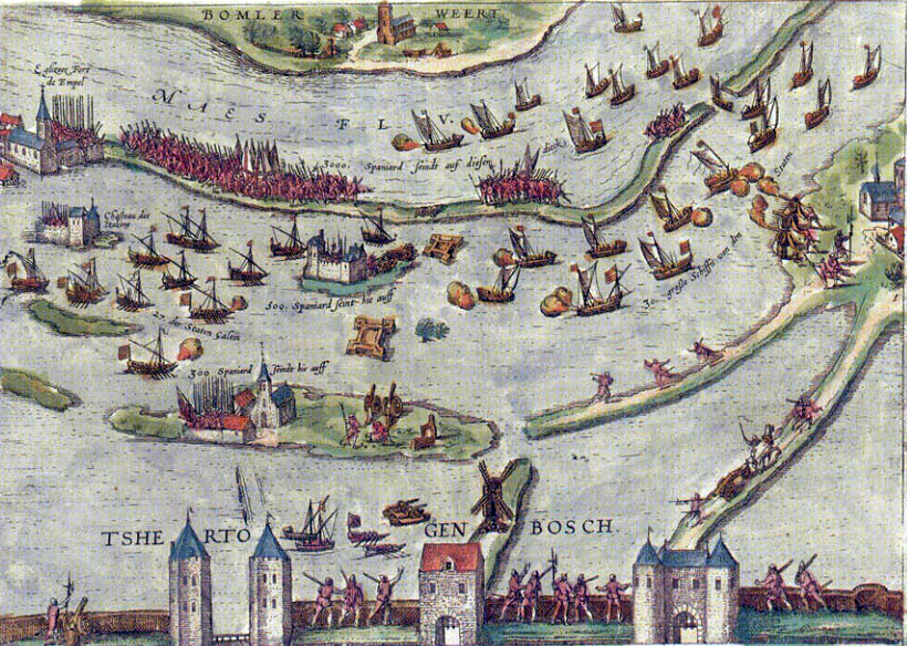 Сражение при Эмпеле 4 - 8 декабря 1585 года