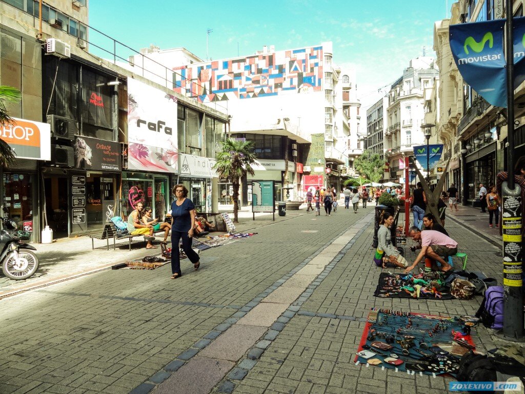 Улицы столицы Уругвая - города Монтевидео