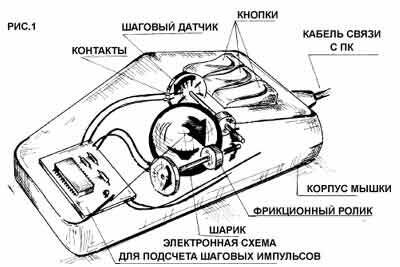 Строение компьютерной мышки. | Юный моделист | Дзен