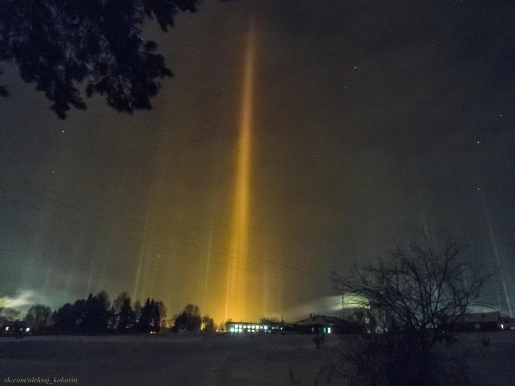  Световой столб