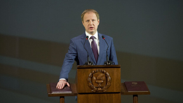  
Инаугурация Виктора Томенко. 17 сентября 2018 года.Анна Зайкова.