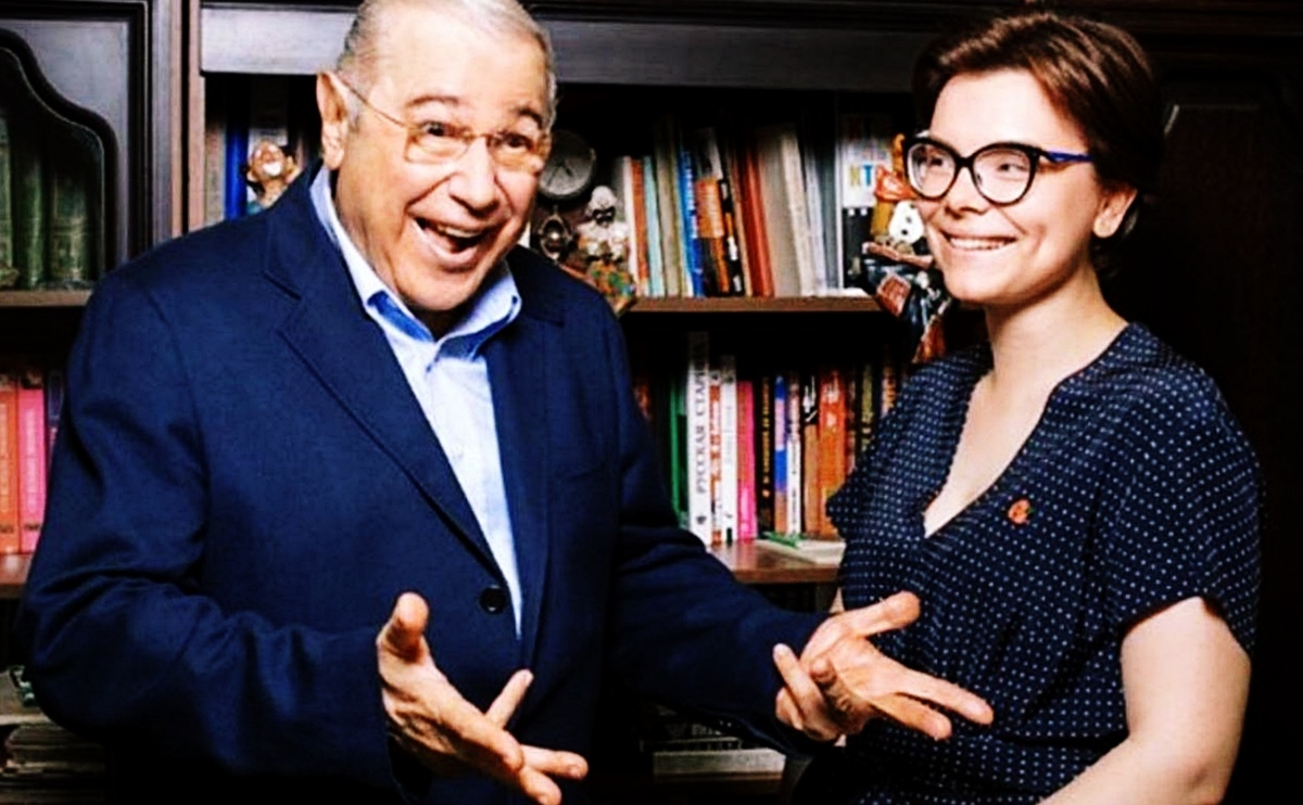 Евгений Петросян и Татьяна Брухунова