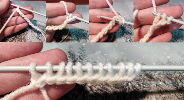 Продолжаю показывать узоры тунисского вязания. Сегодня я покажу крестообразное вязание тунисским крючком.-2