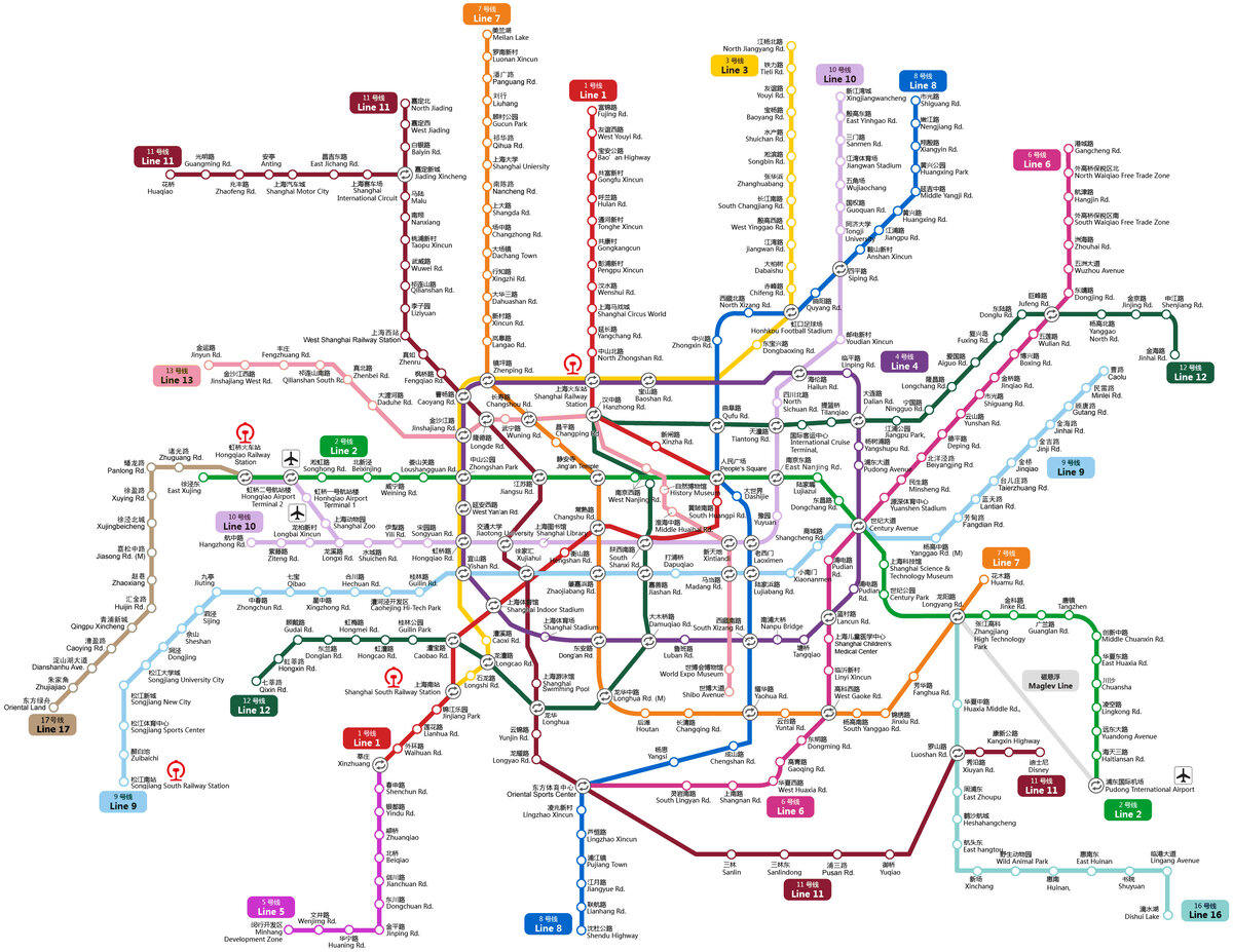 самая сложная схема метро в мире