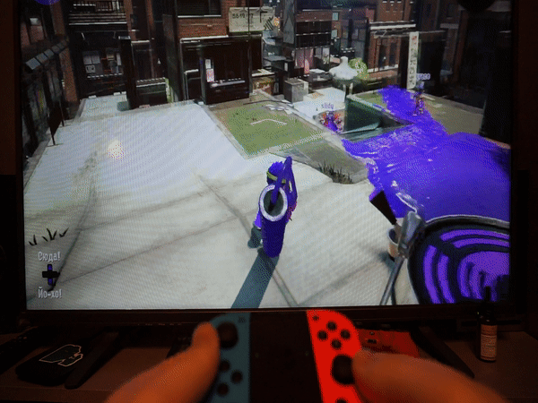 Управление Splatoon 2