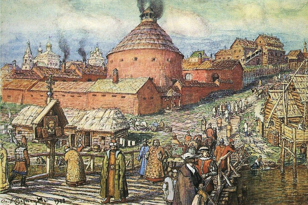 Пушечный двор, 17 век.