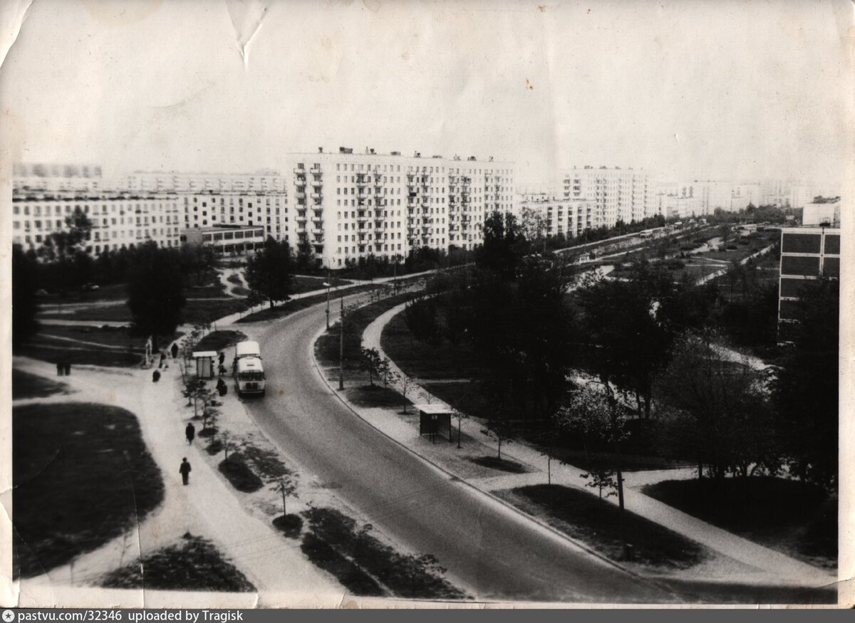 Бескудниковский бульвар, 1970 - 1975 г. Источник: Tragisk.
