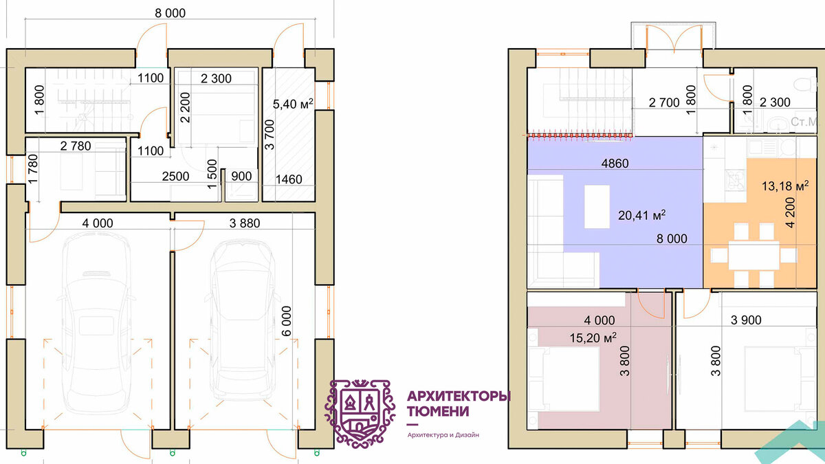 Проект СТО 150 м2, в котором можно жить и работать | ArchCode |  Проектирование домов | Дзен