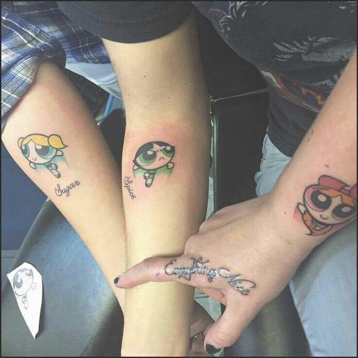 Татуировка подруг