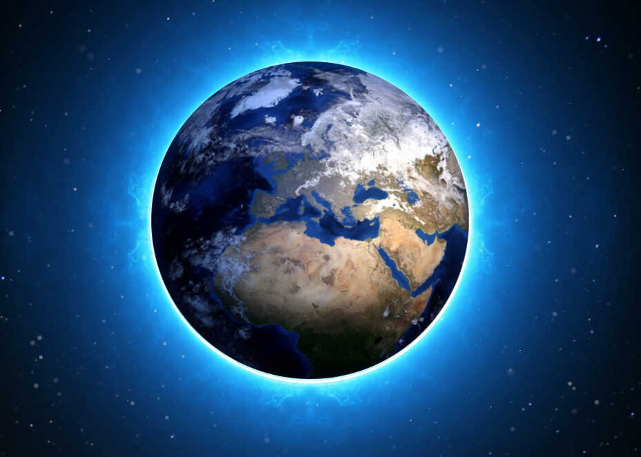 38. Планета со свечением.