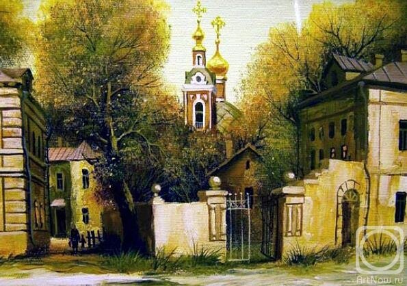 Владимир Герасимов "Москва. Улица Солянка".