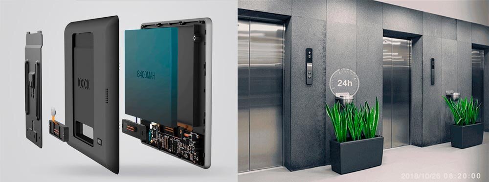 Видеоглазок Xiaomi smart Loock CatY 