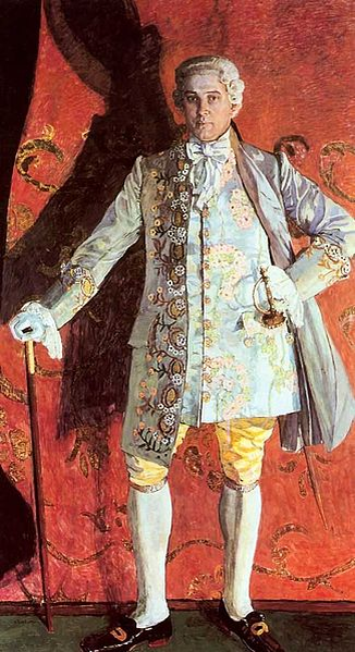 Дмитрий Смирнов в роли кавалера де Грие в опере Ж. Массне «Манон», Александр Головин, 1909. (сс) Wikimedia Commons