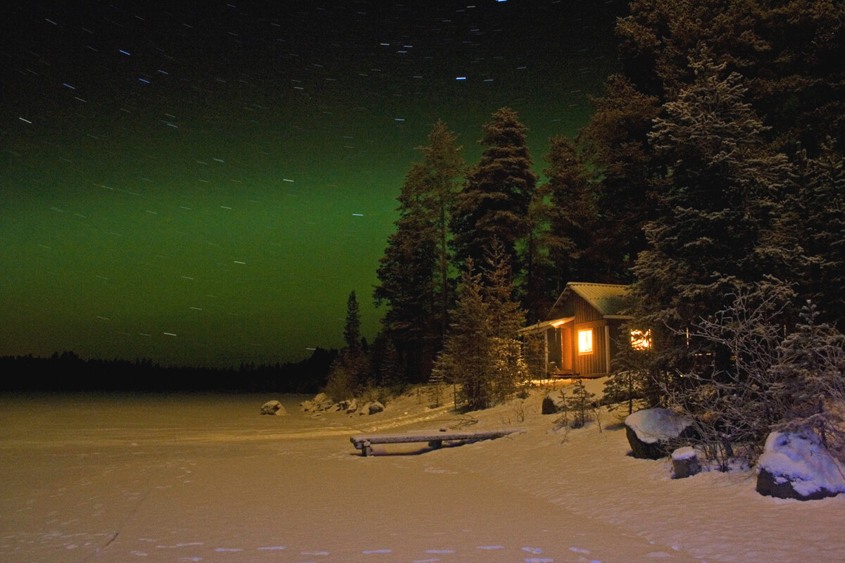 Зимний Карельский лес