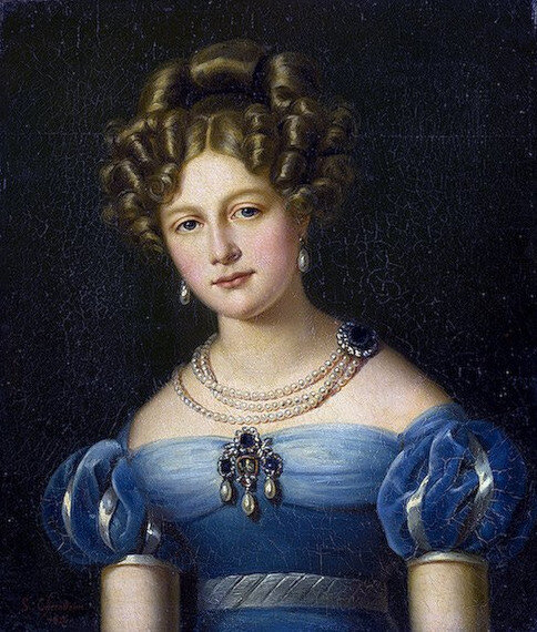 Портрет великой княгини Елены Павловны. Шерадам С. 1824 г. Эрмитаж.