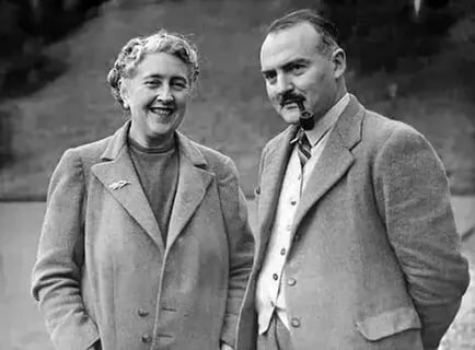Агата Кристи со вторым мужем Максом Мэллоуэном