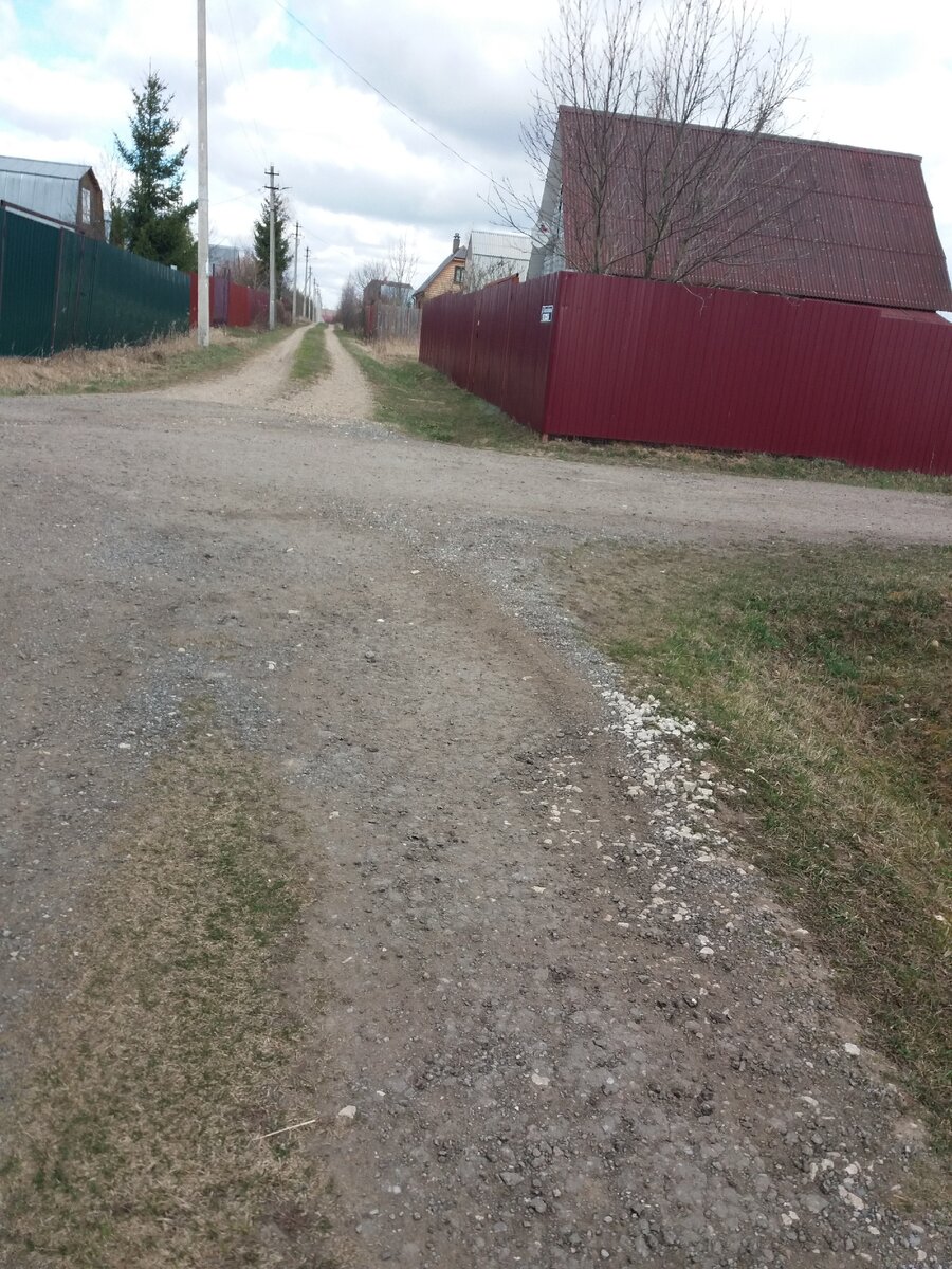 фото автора. Перекрестки и улочки в нашем СНТ