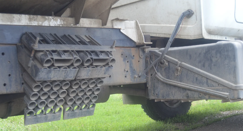 Фото с Яндекс Дзен. Упоры на ГАЗ-3307.