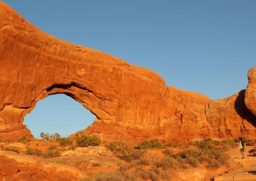 Каньон в парке, штат Utah