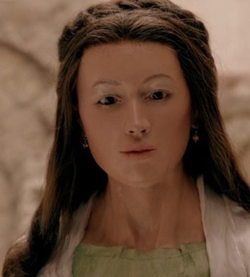 Реконструированная внешность девушки из Геркуланума, I в. н.э.