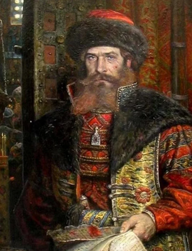 МАлюта Скуратов. Художник Павел Рыженко 1990-е годы.