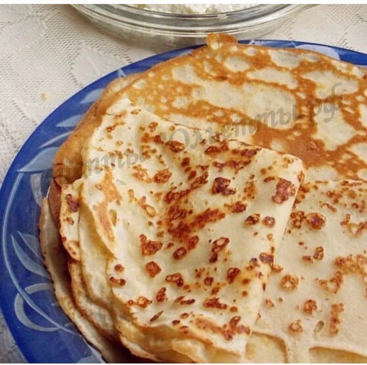 Блины по Дюкану на молоке