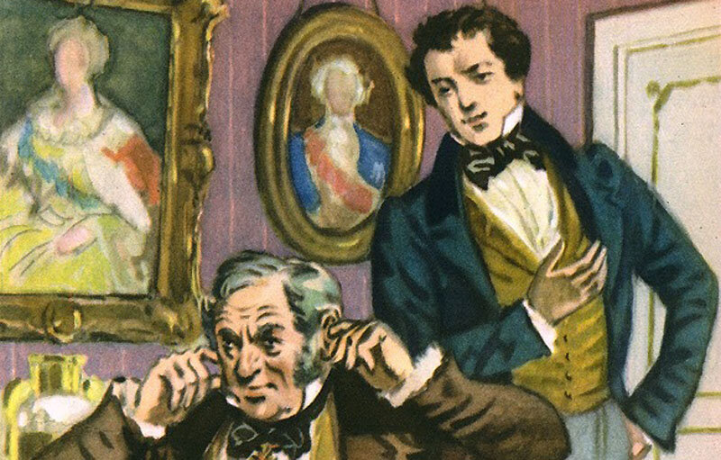 Чацкий и Фамусов