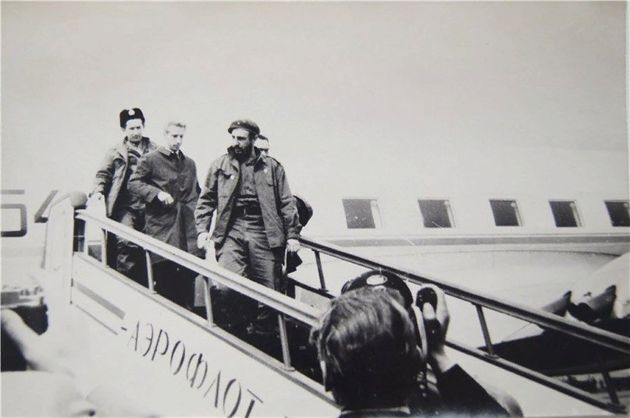 Фидель Кастро в Красноярске, 13 мая 1963 года