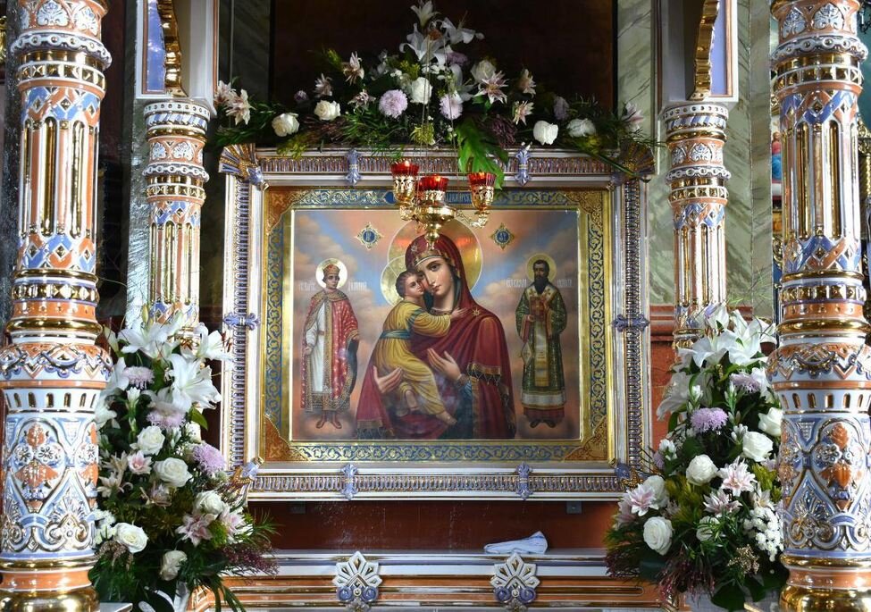 Владимирская икона Божией Матери. Задонский монастырь. Источник: Яндекс. Картинки