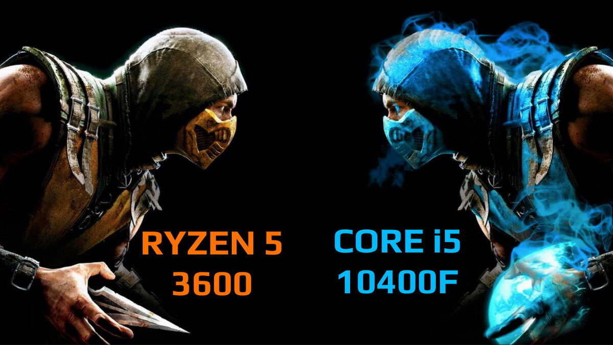 Ryzen 5 3600 vs Core i5 10400F