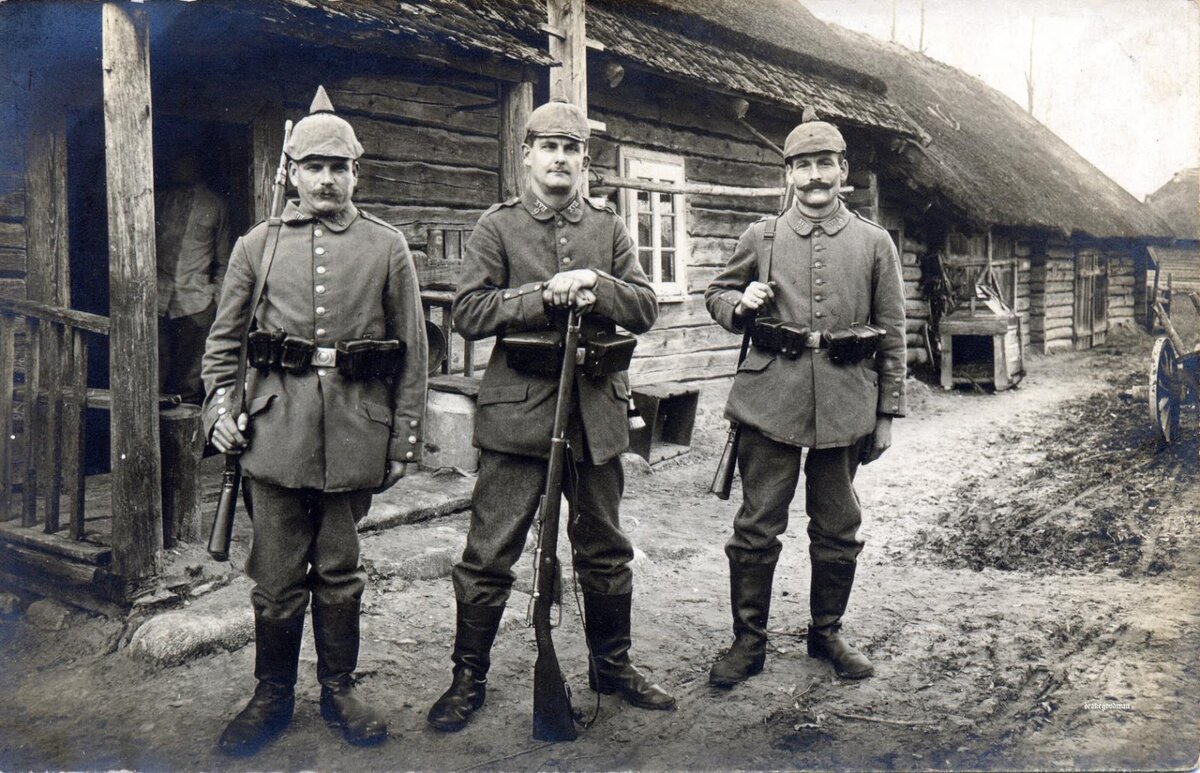 Во время первой мировой войны. ПМВ 1915 год.