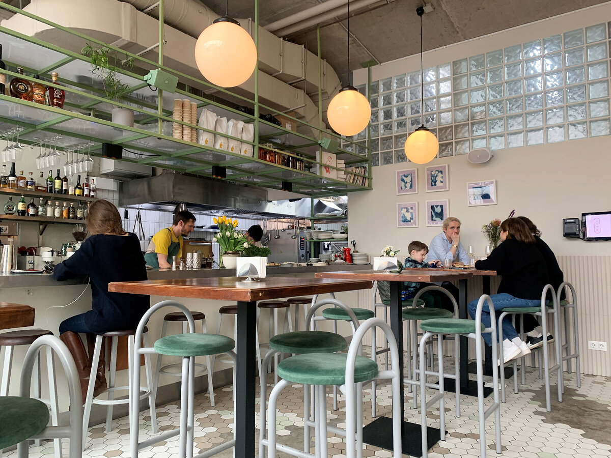 Интерьер ресторана Rudi 