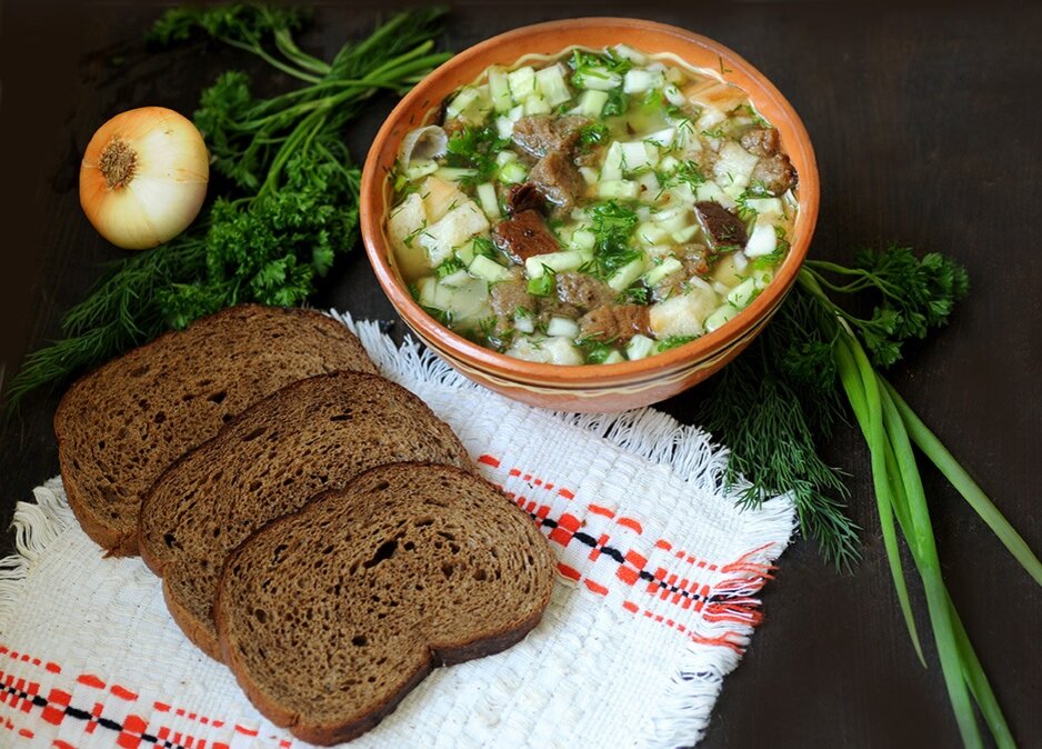 тюря с луком. фото из сети.