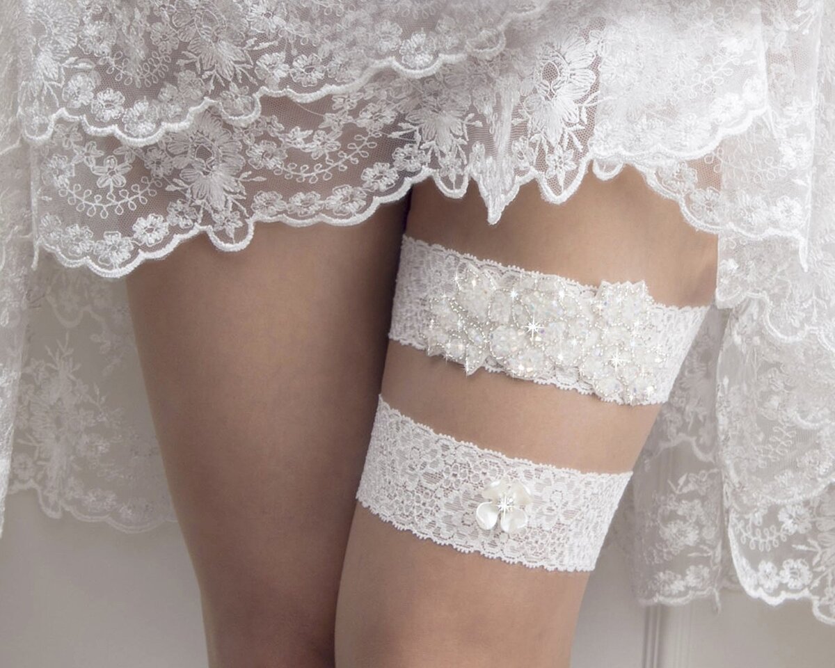 Чулки с поясом Gabriella 220 Garter Set