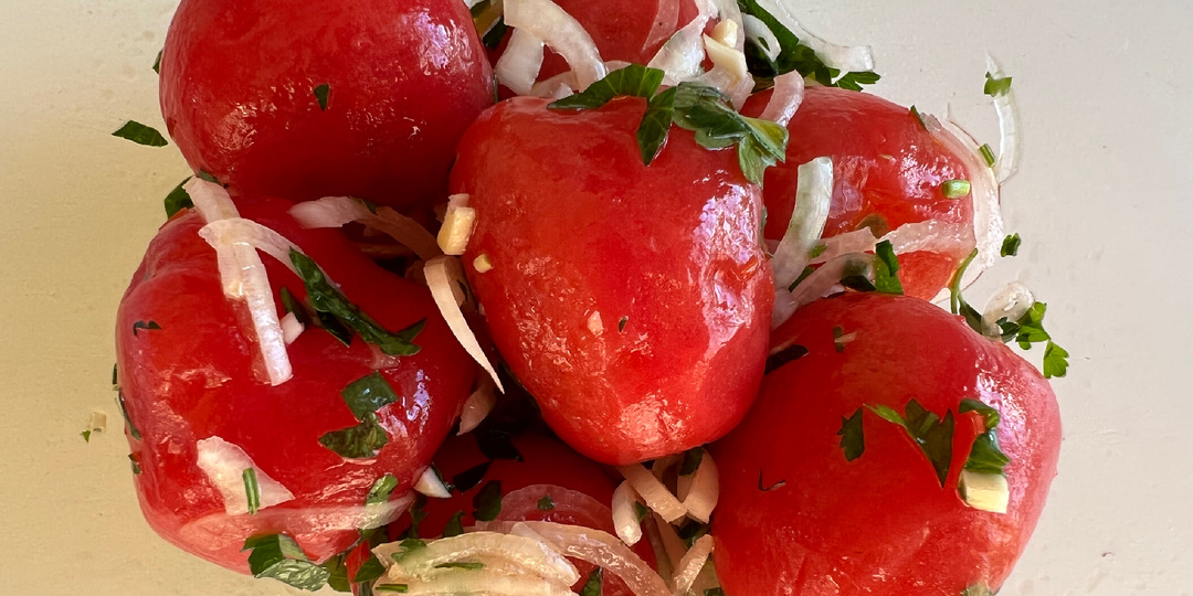 Вкуснее зимних заготовок! Шикарные помидоры, которые очень просто приготовить👍