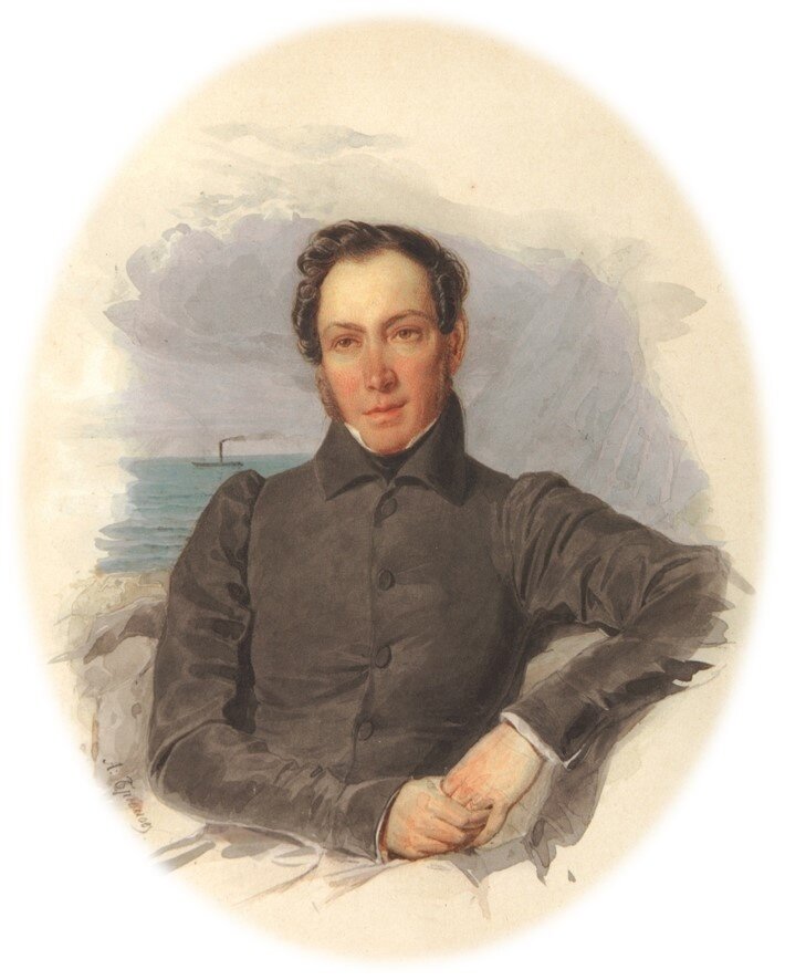 Александр Александрович Полторацкий. Портрет кисти К. П. Брюллова