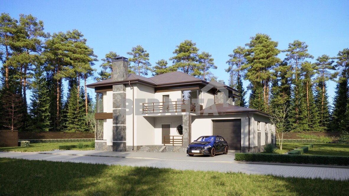 С гаражом модульные дома в Каневскую